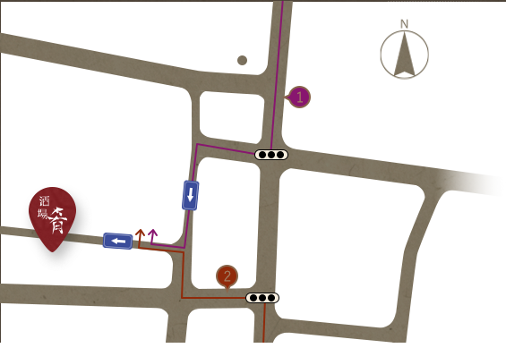 floormap（道順）